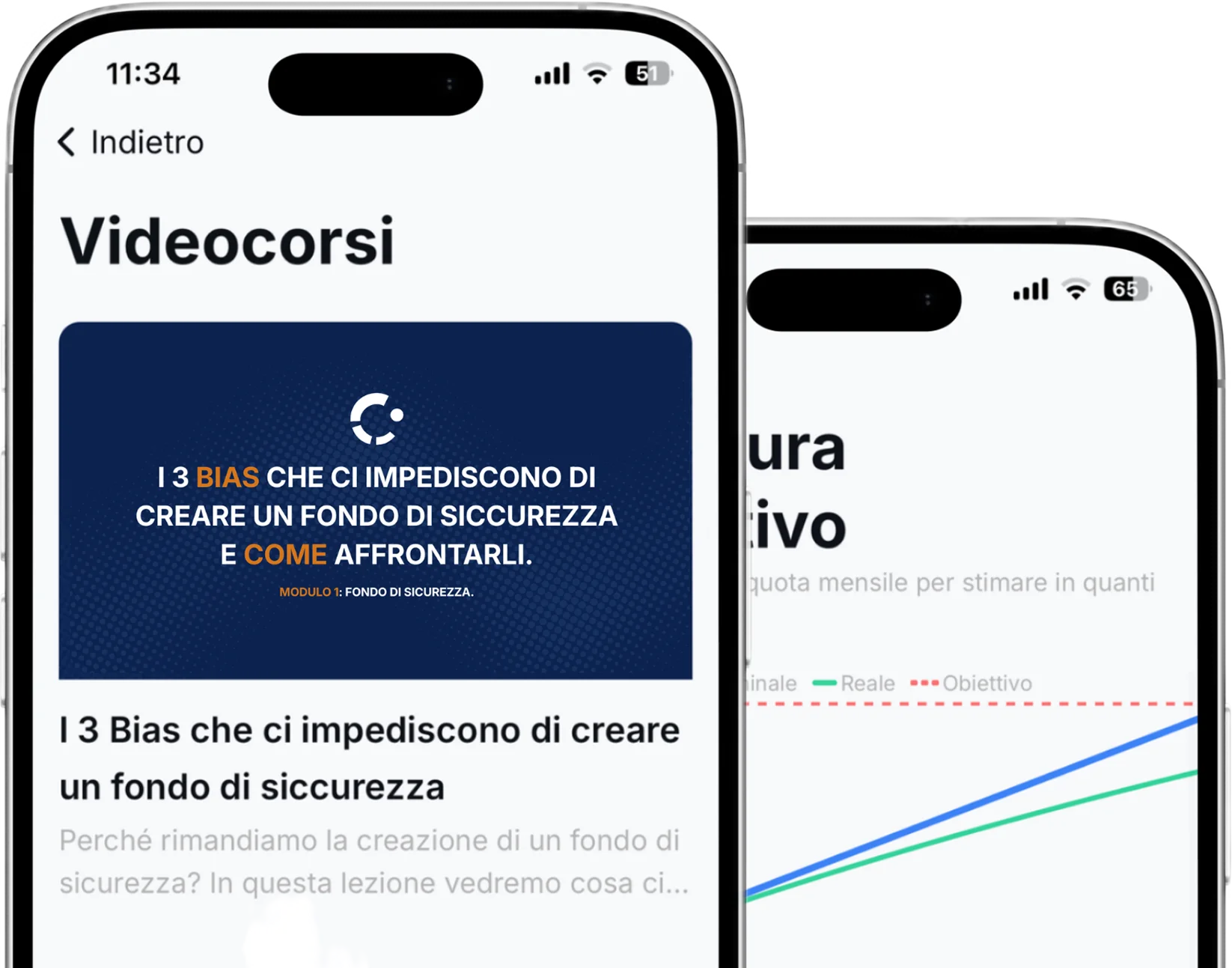 App screens